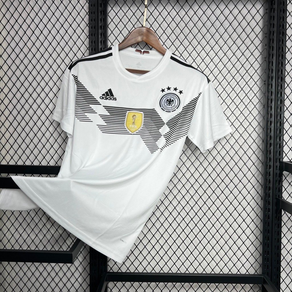 football-shirt-germany-home-2018-retro-1 Football Shirt Germany Home 2018 Retro front