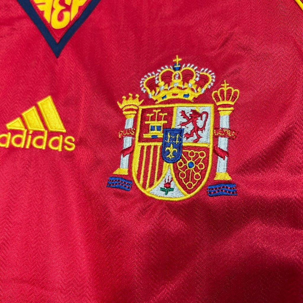 football-shirt-spain-home-98-99-retro-3 Football Shirt Spain Home 98-99 Retro extra 1