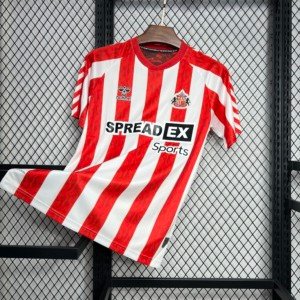football-shirt-sunderland-home-24-25-1 Football Shirt Sunderland Home 24-25 front