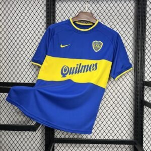 Football Shirt Boca Juniors Home 00-01 Retro front