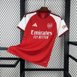 football-shirt-arsenal-home-26-27-1 Football Shirt Arsenal Home 26-27 front