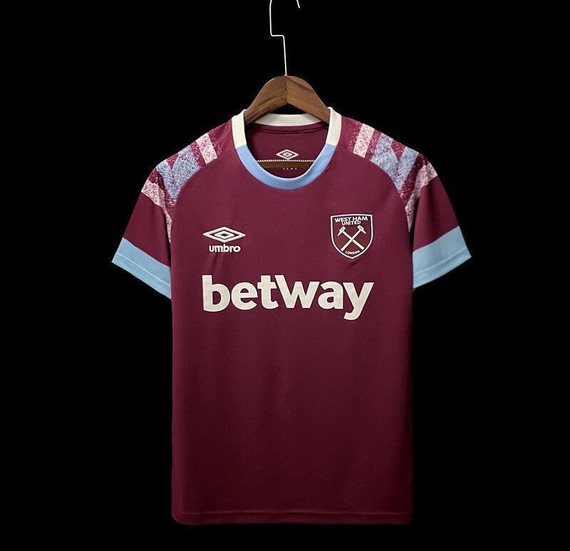 football-shirt-west-ham-home-22-23-1 Football Shirt West Ham Home 22-23 front
