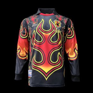 football-shirt-japan-goalkeeper-flame-98-99-retro-1 Football Shirt Japan Goalkeeper Flame 98-99 Retro front