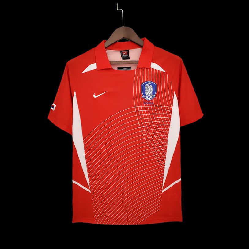 football-shirt-south-korea-red-2002-retro-25-26-1 Football Shirt South Korea Red 2002 Retro 25-26 front