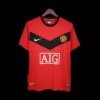 Football Shirt Manchester United Home 09-10 Retro front