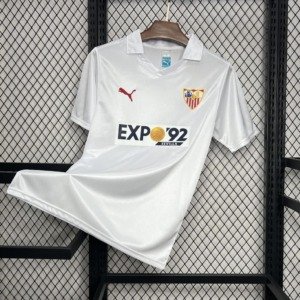 Football Shirt Sevilla FC Home 87-90 Retro front