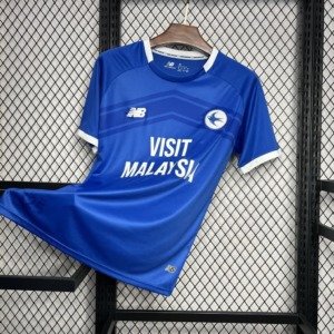 Football Shirt Cardiff City Home 24-25 front