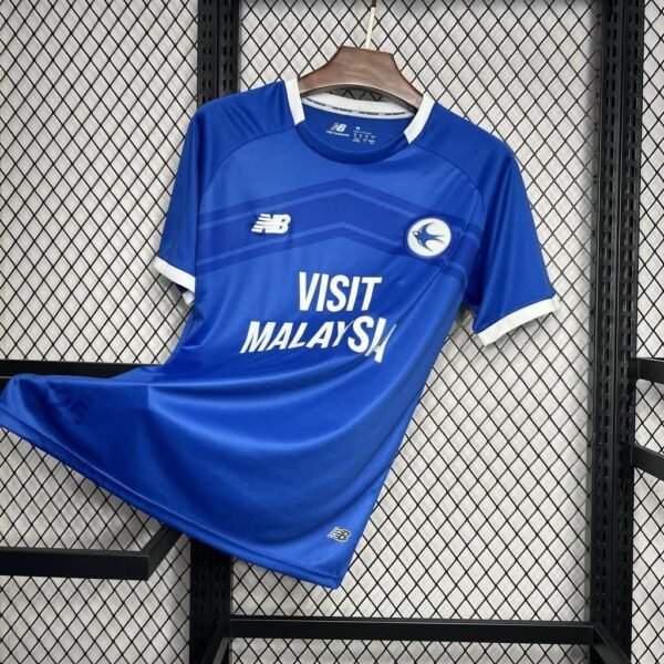 Cardiff City retro football shirts