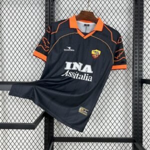 football-shirt-as-roma-away-99-00-retro-1 Football Shirt AS Roma Away 99-00 Retro front