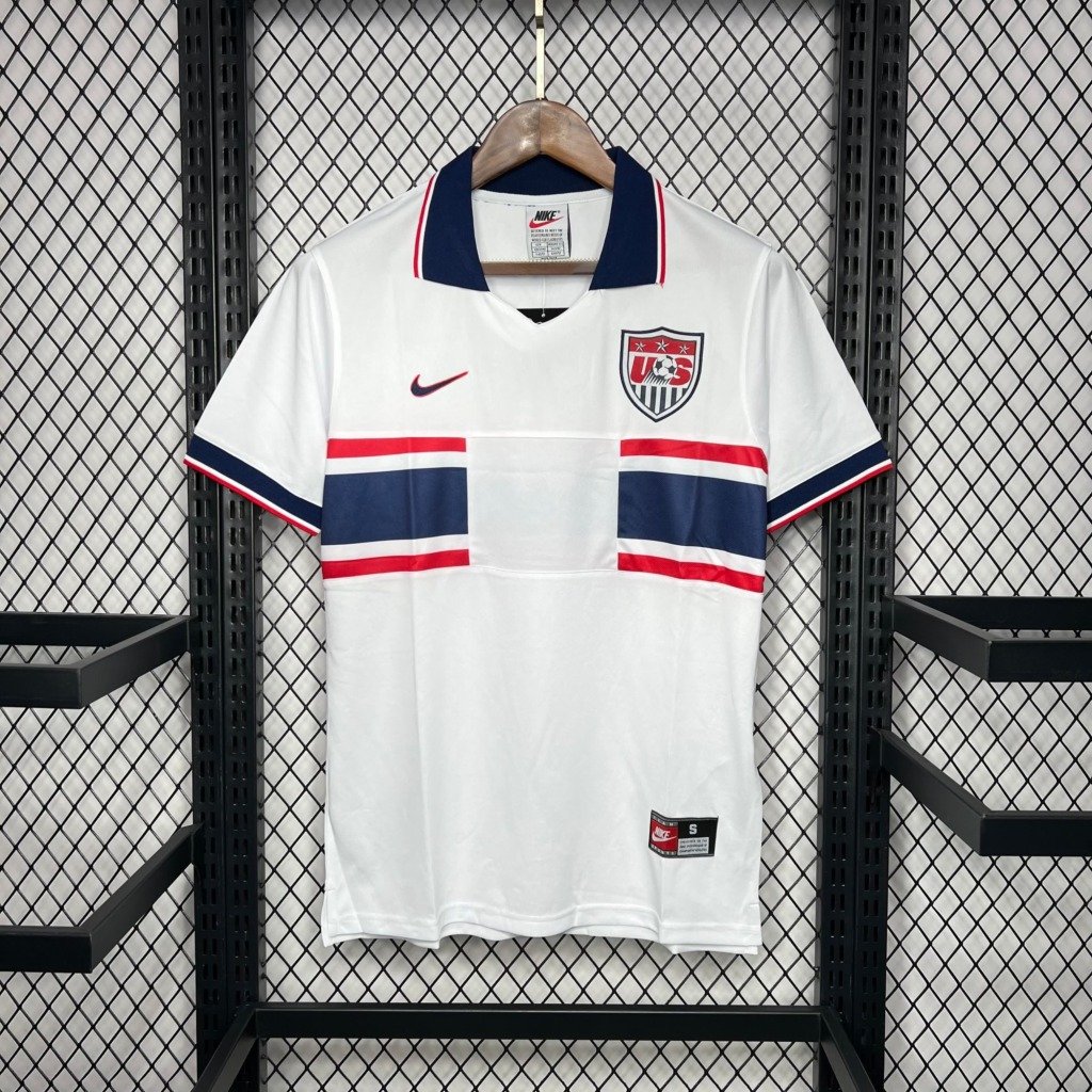 football-shirt-usa-home-1995-retro-1 Football Shirt USA Home 1995 Retro front