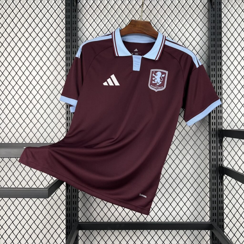 football-shirt-aston-villa-home-25-28-1 Football Shirt Aston Villa Home 25-26 front