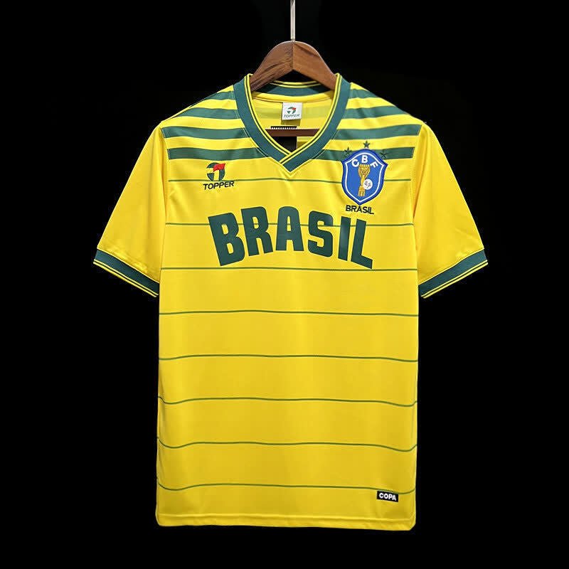 football-shirt-brazil-home-84-85-retro-1 Football Shirt Brazil Home 84-85 Retro front