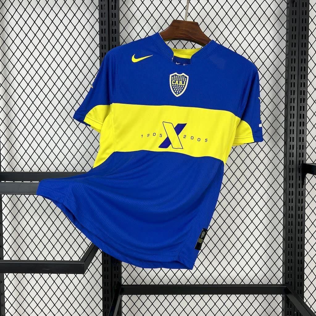 football-shirt-boca-juniors-100th-anniversary-05-06-1 Football Shirt Boca Juniors 100th Anniversary 05-06 front