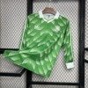 Football Shirt Germany Away 1990 Long Sleeve Retro front