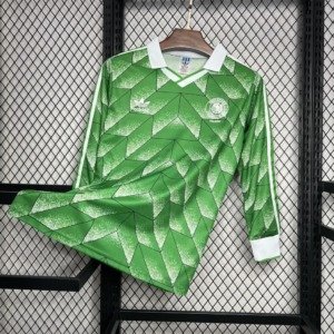football-shirt-germany-away-1990-long-sleeve-retro-1 Football Shirt Germany Away 1990 Long Sleeve Retro front