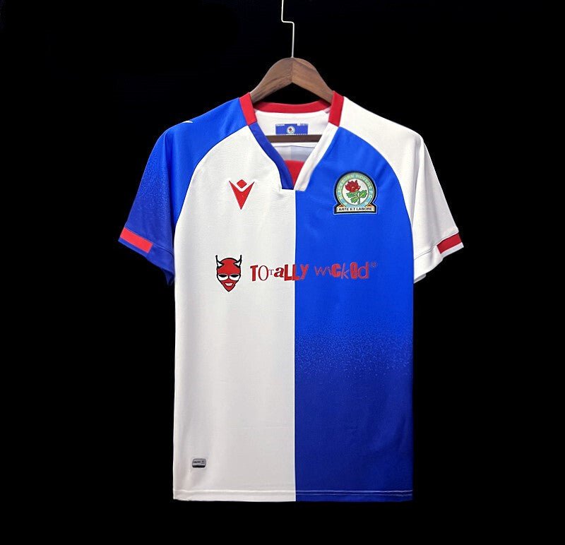 football-shirt-blackburn-rovers-home-22-23-1 Football Shirt Blackburn Rovers Home 22-23 front