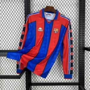 football-shirt-fc-barcelona-home-95-97-long-sleeves-1 Football Shirt FC Barcelona Home 95-97 Long Sleeves front