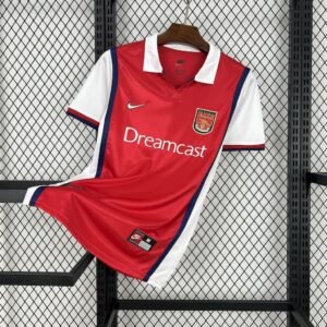 football-shirt-arsenal-home-99-00-retro-1 Football Shirt Arsenal Home 99-00 Retro front