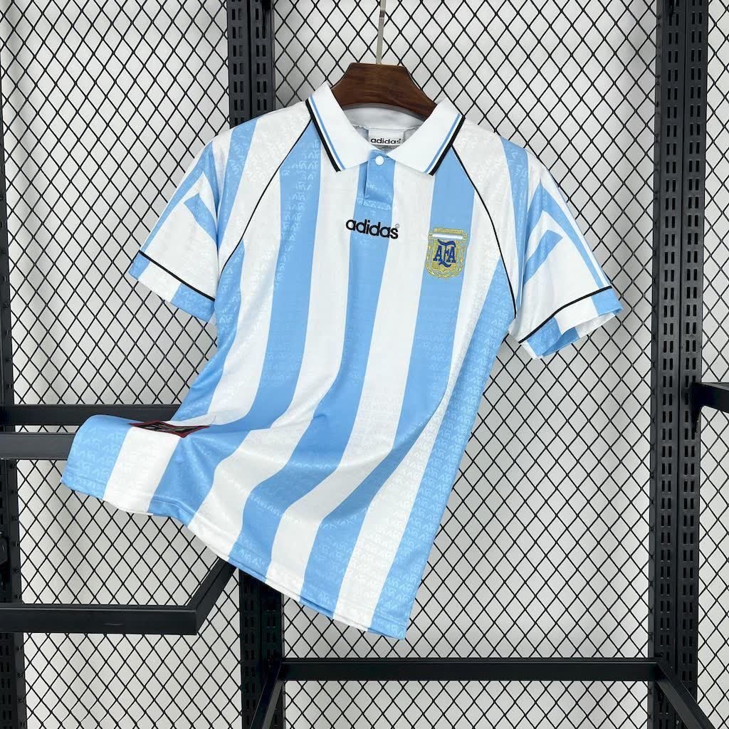 football-shirt-argentina-home-96-97-retro-1 Football Shirt Argentina Home 96-97 Retro front