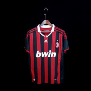 Football Shirt AC Milan Home 09-10 Retro front