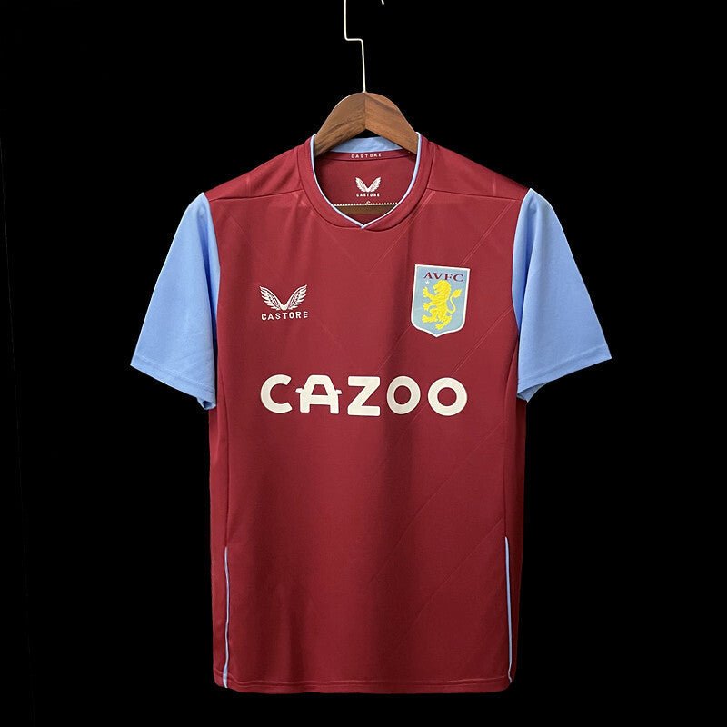 football-shirt-aston-villa-home-22-24-1 Football Shirt Aston Villa Home 22-23 front
