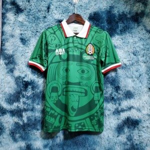 football-shirt-mexico-home-98-99-retro-1 Football Shirt Mexico Home 98-99 Retro front