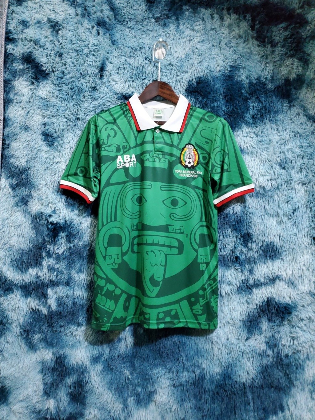 football-shirt-mexico-home-98-99-retro-1 Football Shirt Mexico Home 98-99 Retro front