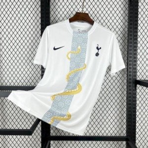 football-shirt-tottenham-hotspur-white-gold-snake-edition-25-26-1 Football Shirt Tottenham Hotspur White Gold Snake Edition 25-26 front