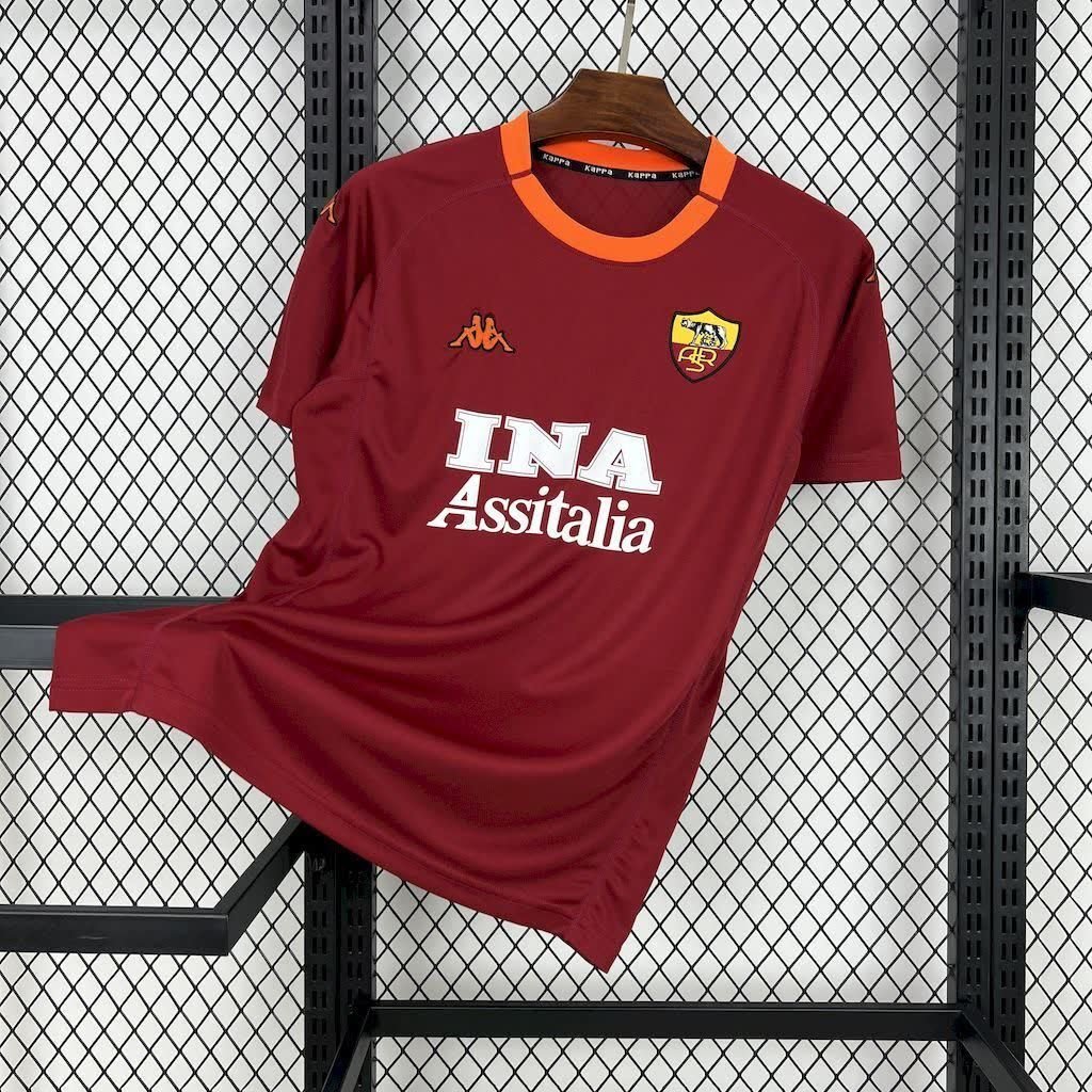 football-shirt-as-roma-home-00-01-retro-1 Football Shirt AS Roma Home 00-01 Retro front
