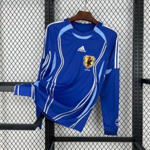 Football Shirt Japan Home 06-07 Long Sleeves Retro front