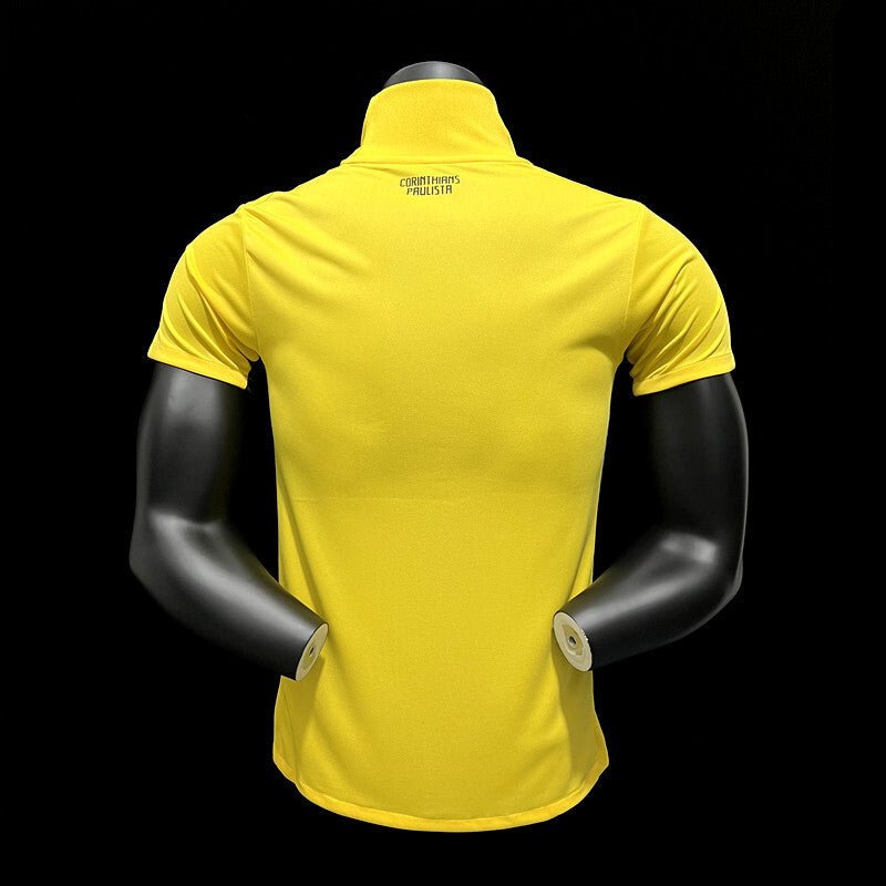 football-shirt-corinthians-goalkeeper-yellow-14-15-2 Football Shirt Corinthians Goalkeeper Yellow 14-15 back