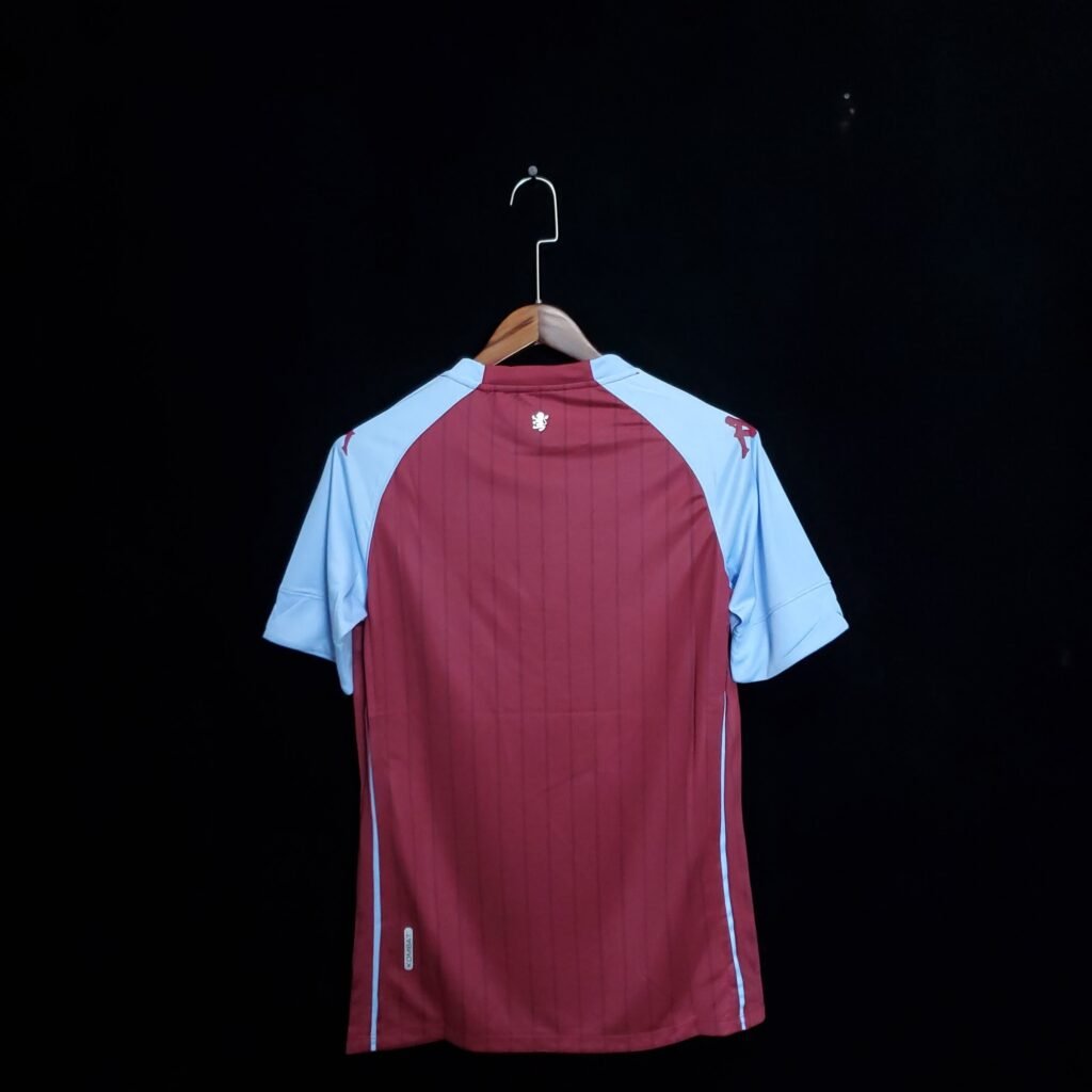 football-shirt-aston-villa-home-20-21-2 Football Shirt Aston Villa Home 20-21 back
