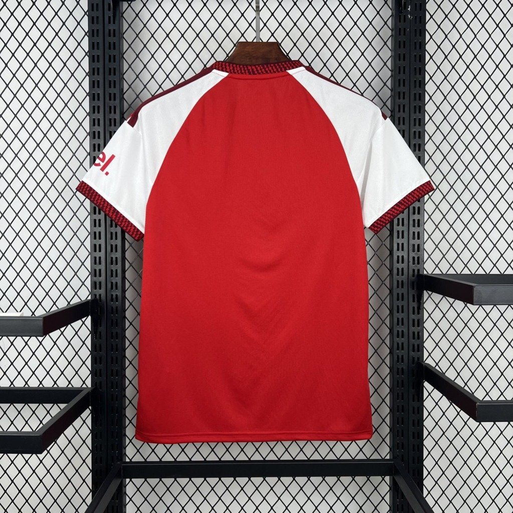football-shirt-arsenal-home-26-27-2 Football Shirt Arsenal Home 26-27 back