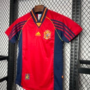 football-shirt-spain-home-98-99-retro-1 Football Shirt Spain Home 98-99 Retro front