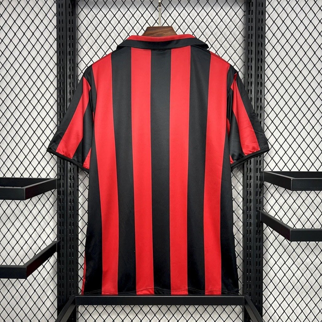 football-shirt-ac-milan-home-88-89-retro-2 Football Shirt AC Milan Home 88-89 Retro back