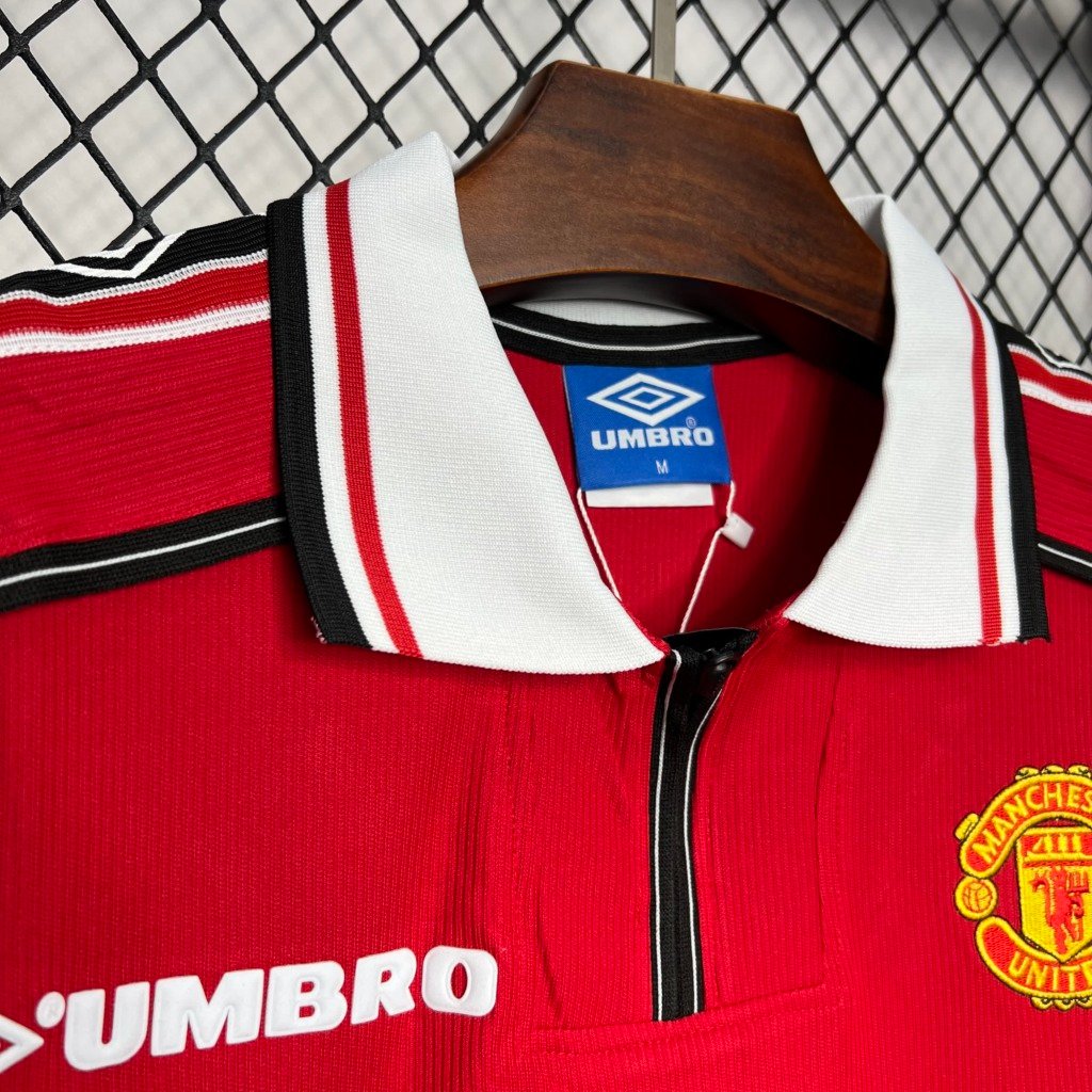 football-shirt-manchester-united-home-98-99-retro-2 Football Shirt Manchester United Home 98-99 Retro back