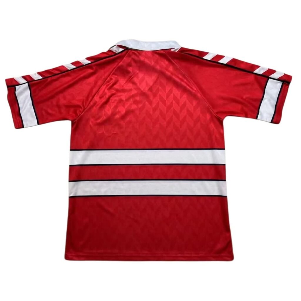 football-shirt-denmark-home-88-89-retro-2 Football Shirt Denmark Home 88-89 Retro back
