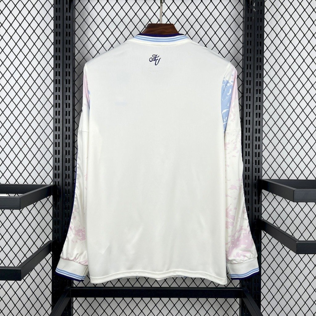 Football Shirt Aston Villa Third 25-26 Long Sleeve back