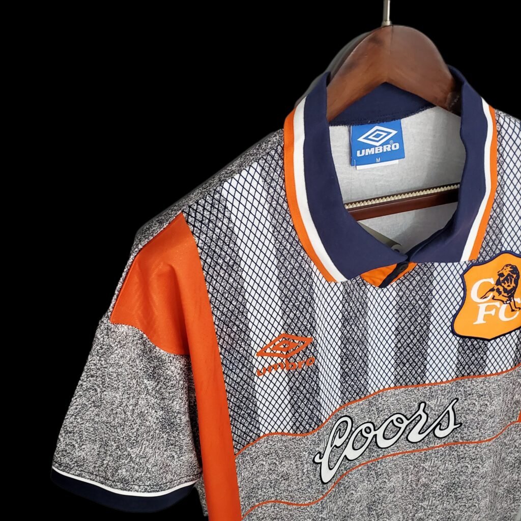 football-shirt-chelsea-fc-away-94-96-retro-1 Football Shirt Chelsea FC Away 94-96 Retro front