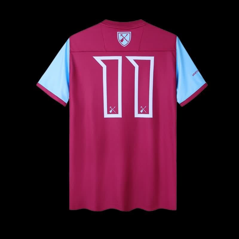 football-shirt-west-ham-united-iron-maiden-25-26-home-2 Football Shirt West Ham United Iron Maiden 25-26 Home back