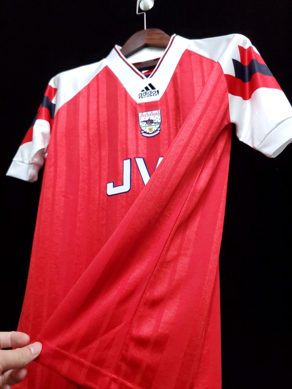 football-shirt-arsenal-home-92-93-retro-2 Football Shirt Arsenal Home 92-93 Retro back