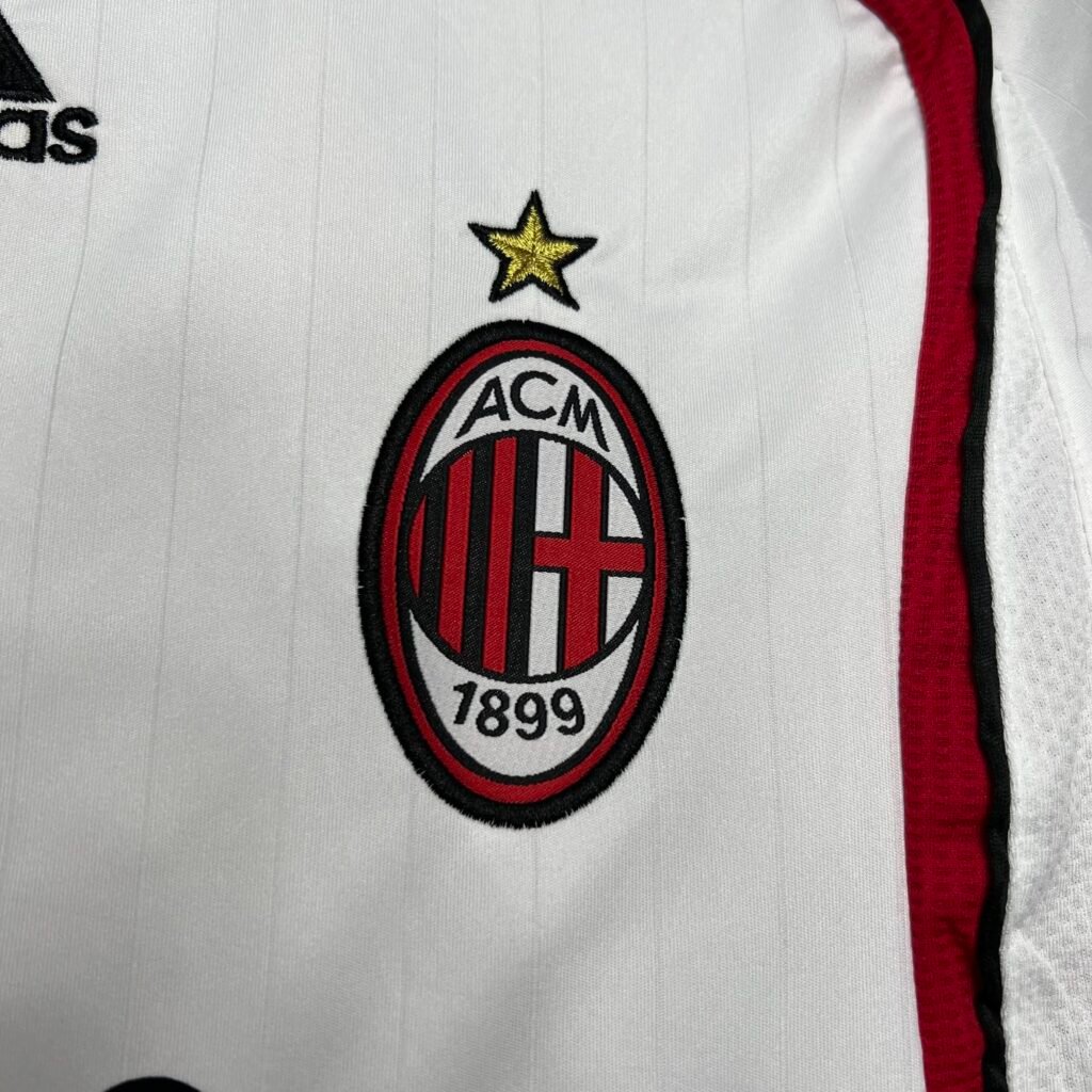 Football Shirt AC Milan Away 06-07 Retro extra 1
