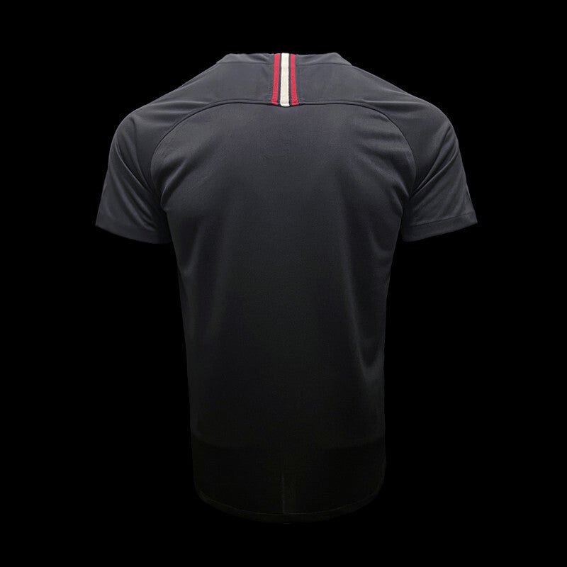 Football Shirt PSG Black 18-19 Retro back