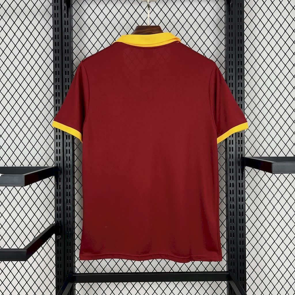 Football Shirt AS Roma Home 89-90 Retro back