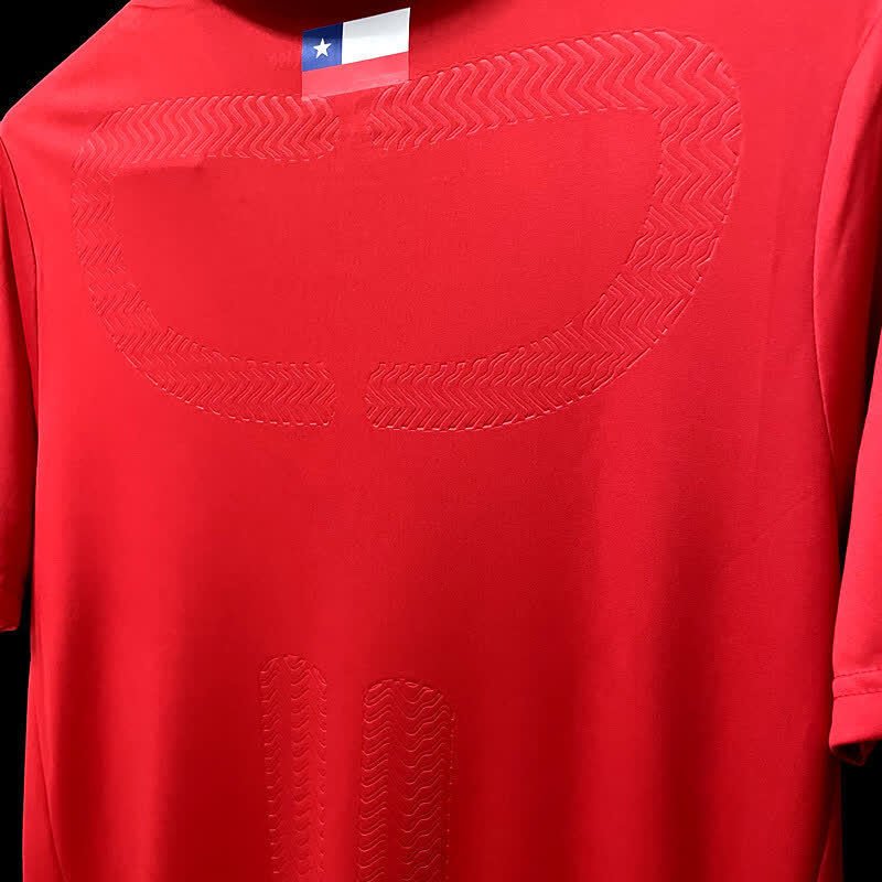football-shirt-chile-home-14-15-retro-2 Football Shirt Chile Home 14-15 Retro back