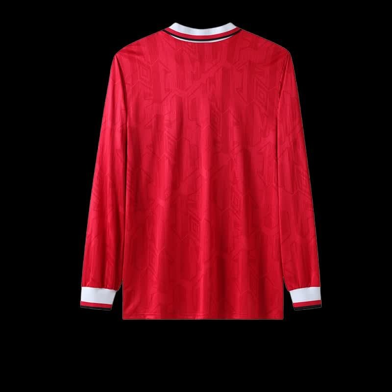 football-shirt-manchester-united-home-92-94-long-sleeve-2 Football Shirt Manchester United Home 92-94 Long Sleeve back
