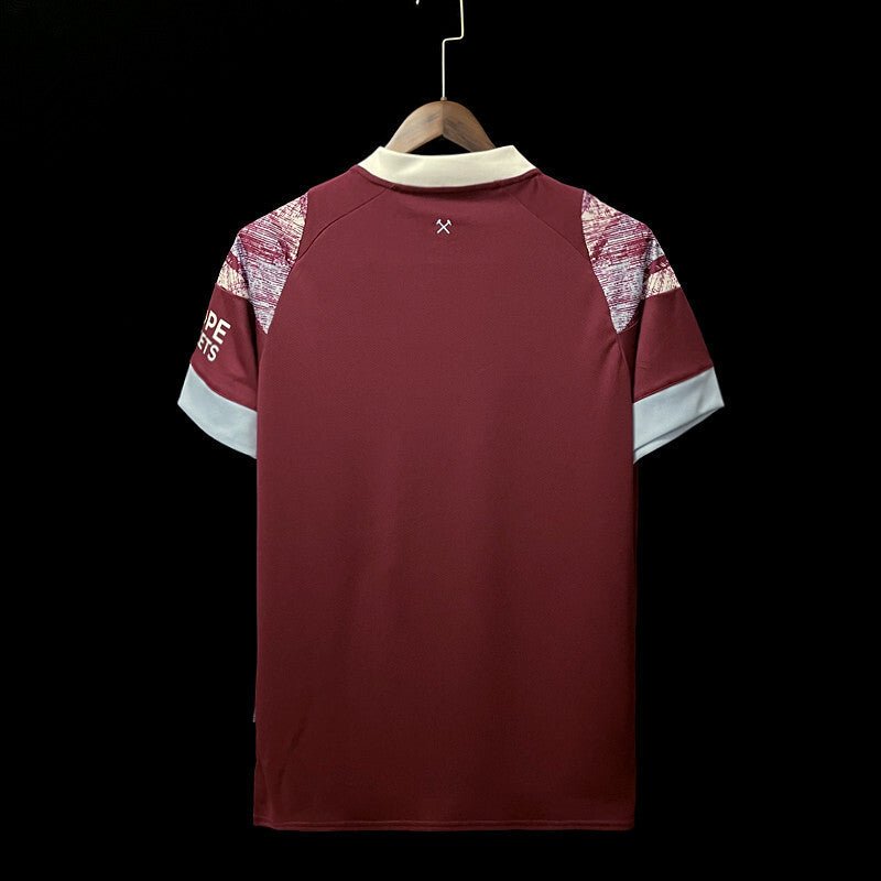 football-shirt-west-ham-united-home-22-23-2 Football Shirt West Ham United Home 22-23 back