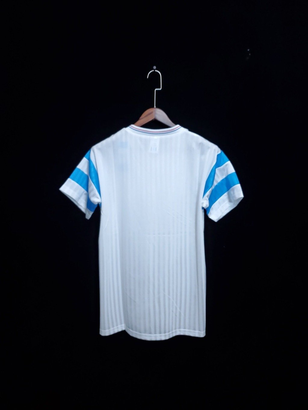 football-shirt-olympique-marseille-home-90-91-retro-2 Football Shirt Olympique Marseille Home 90-91 Retro back