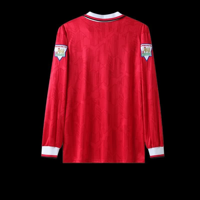 football-shirt-manchester-united-home-92-93-retro-1-2 Football Shirt Manchester United Home 92-93 Retro back