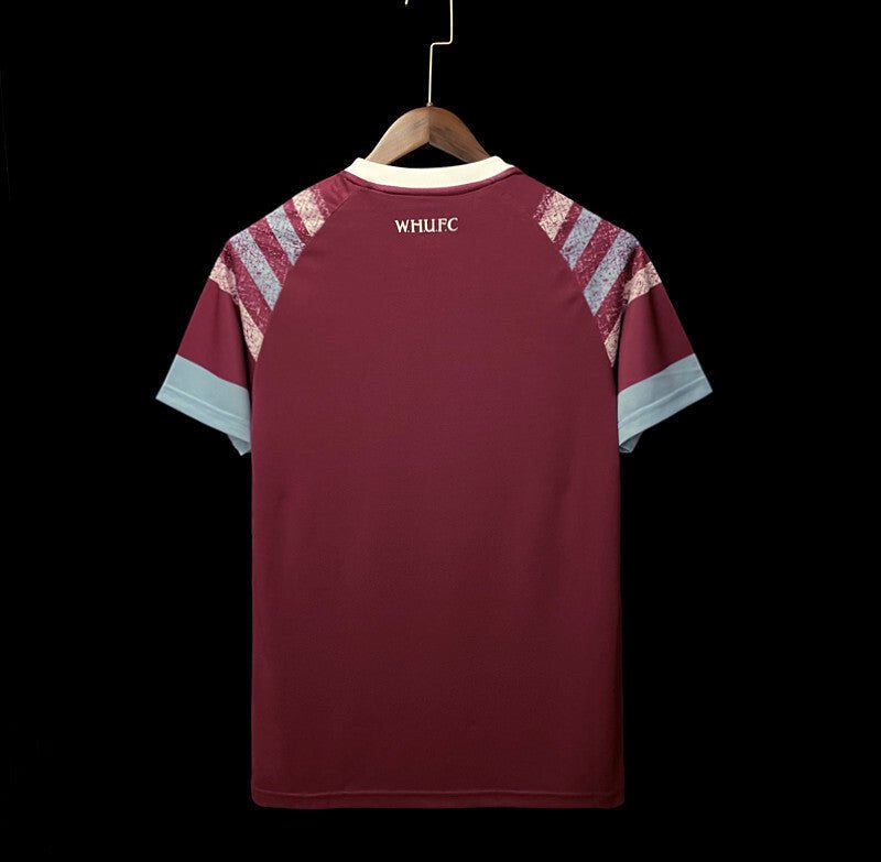 football-shirt-west-ham-home-22-23-2 Football Shirt West Ham Home 22-23 back